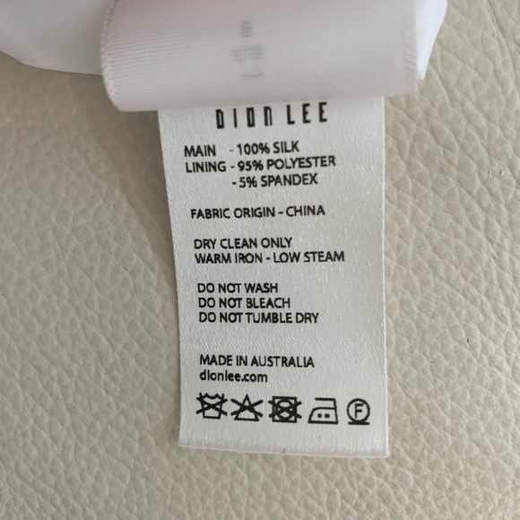 Climate Change Couture Dion Lee Botanical Geometric Hidden Lines Skirt Sz US4 - Picture 10 of 16